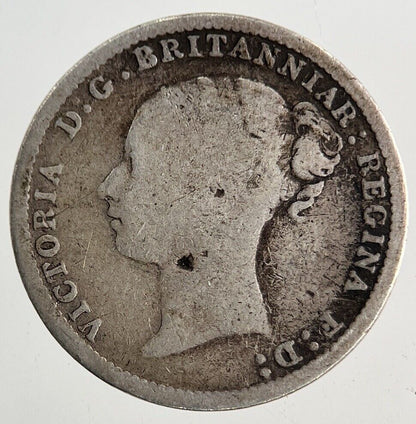1885 Victoria Threepence Silver Coin | Collectable Grade