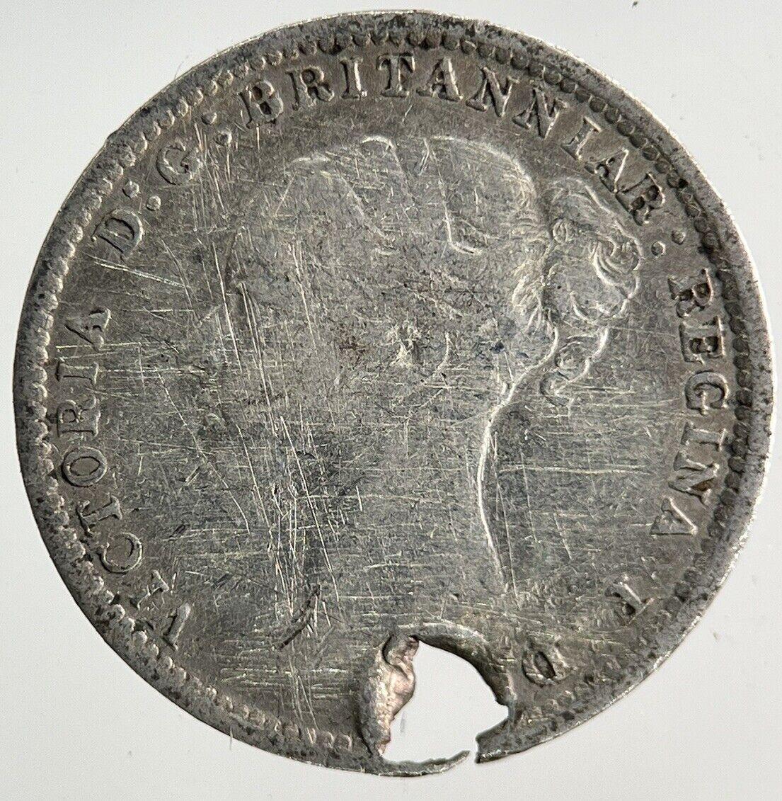 1885 Victoria Threepence Silver Coin | Fine Collectable Grade