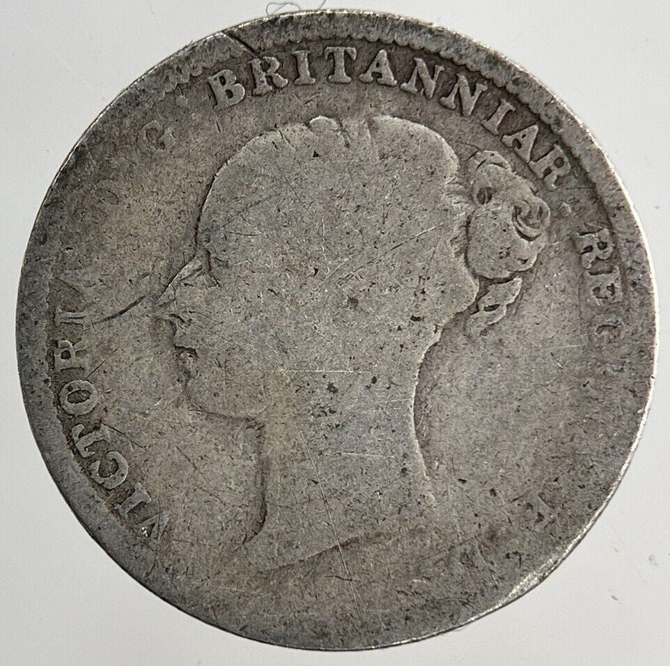 1885 Victoria Threepence Silver Coin | Collectable Grade