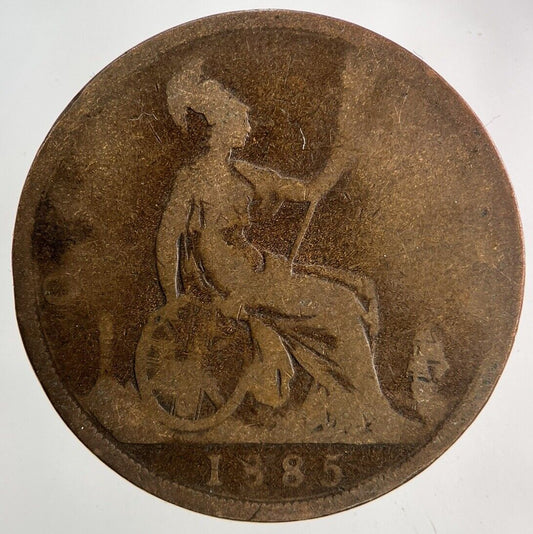 1885 Victoria One Penny Coin | Collectable Grade