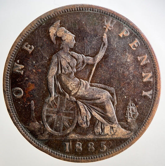 1885 Victoria Penny Coin | Collectable Grade | a2933