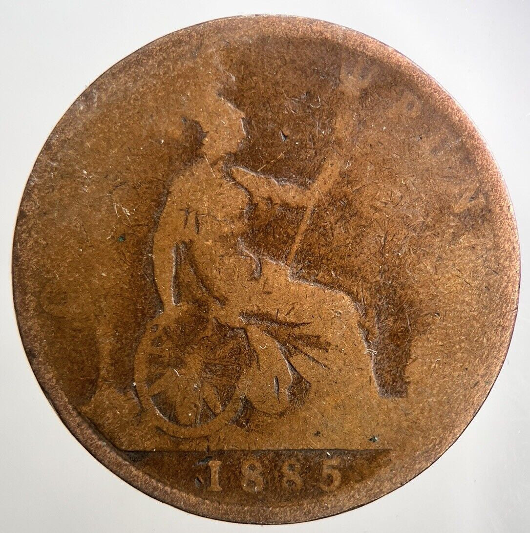 1885 Victoria Penny Coin | Fair Grade | a2865