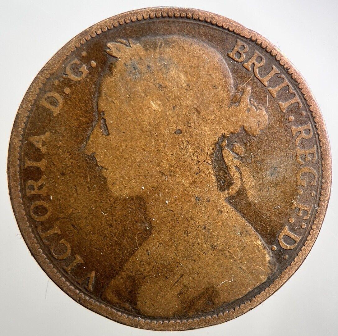 1885 Victoria Penny Coin | Fair Grade | a2865