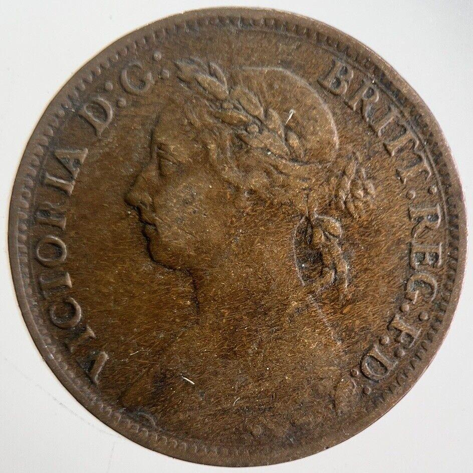 1886 Victoria Farthing Coin | Fine Collectable Grade | a4568