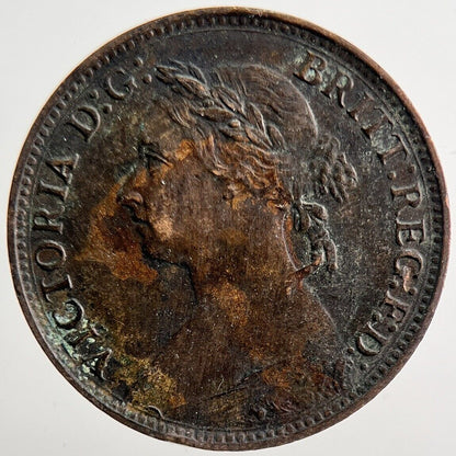 1886 Victoria Farthing Coin | Fine Collectable Grade | a3784