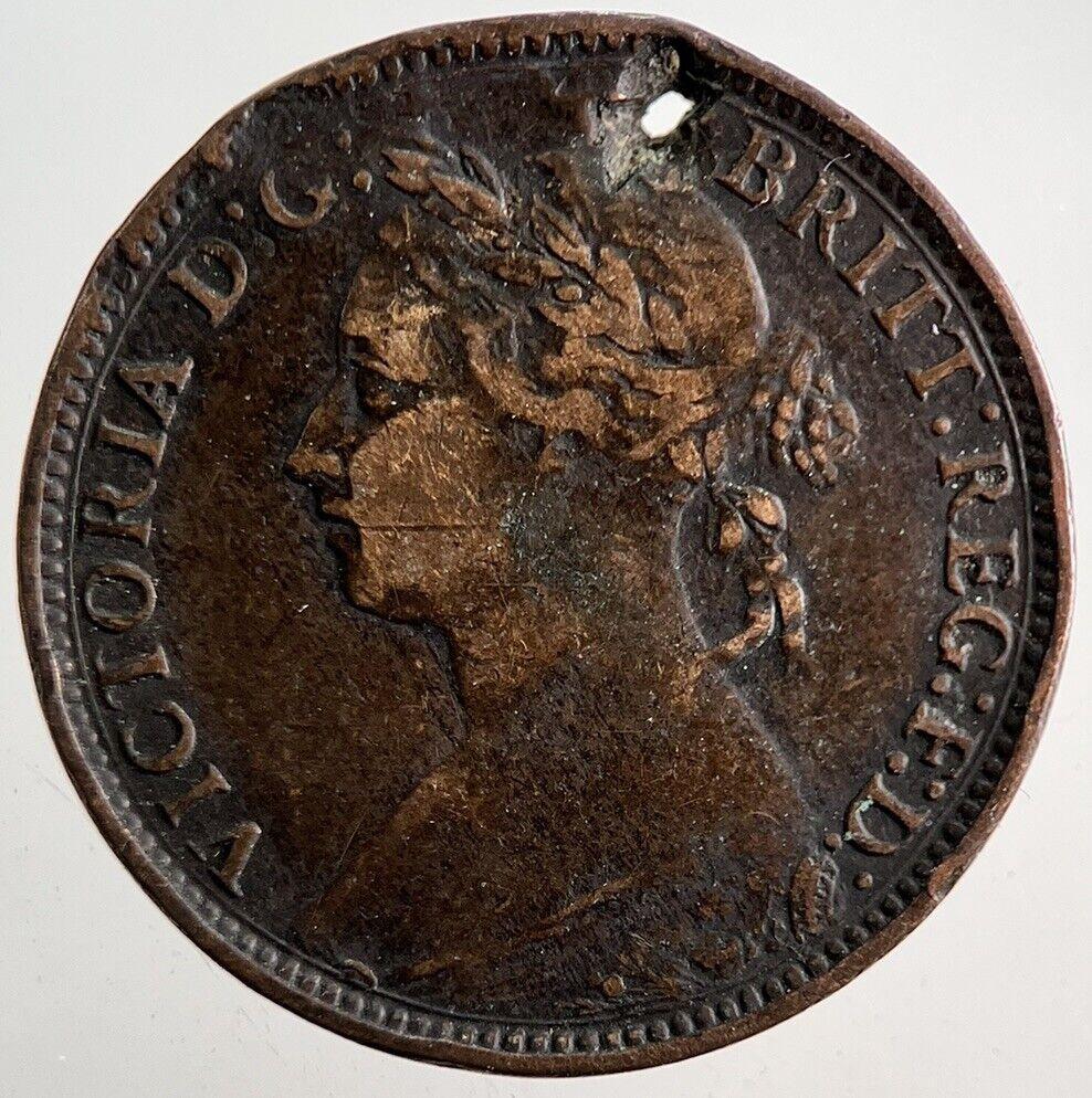 1886 Victoria Farthing Coin | Collectable Grade