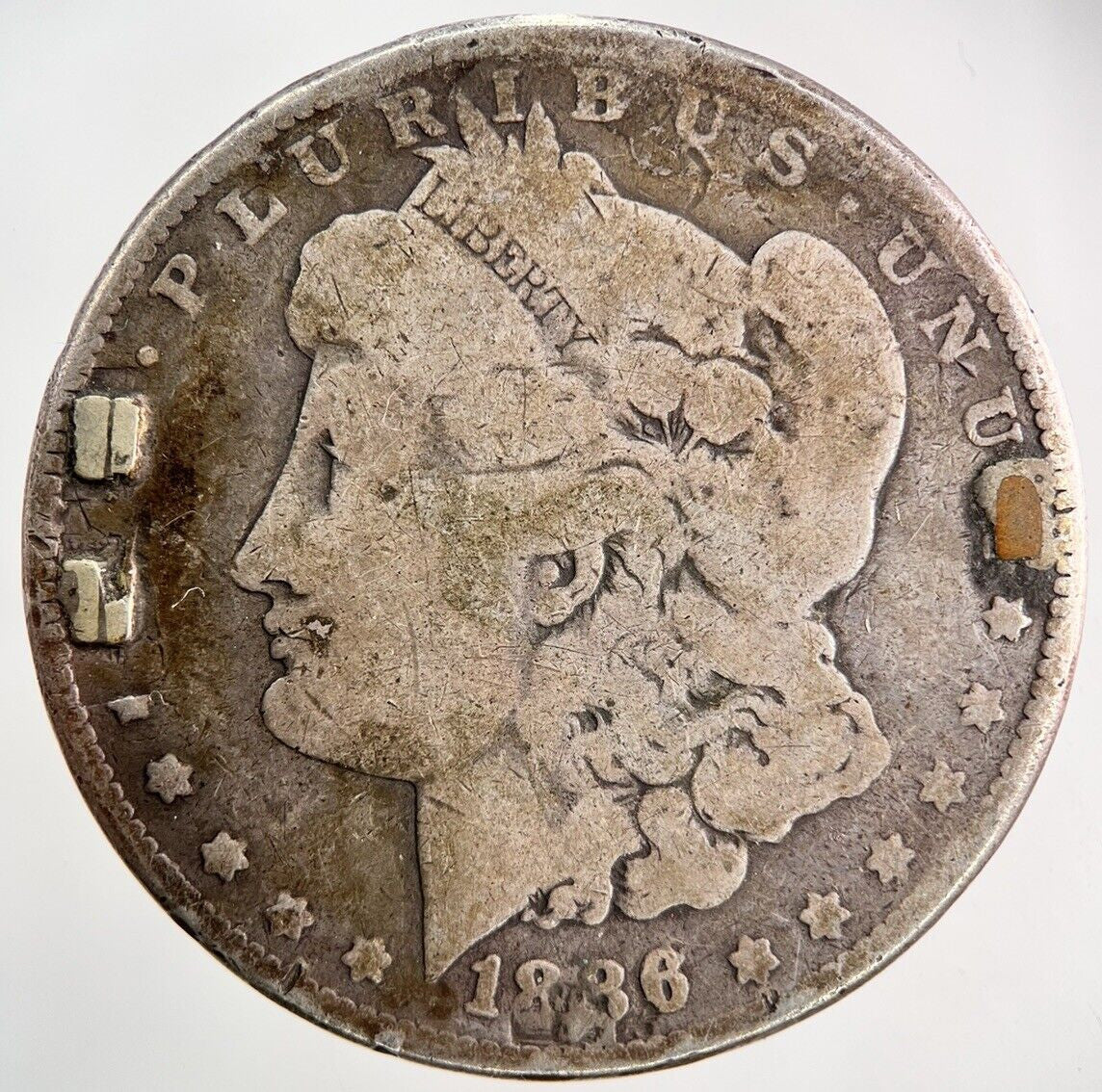 1886 US USA Morgan Dollar Silver Coin | Collectable Grade