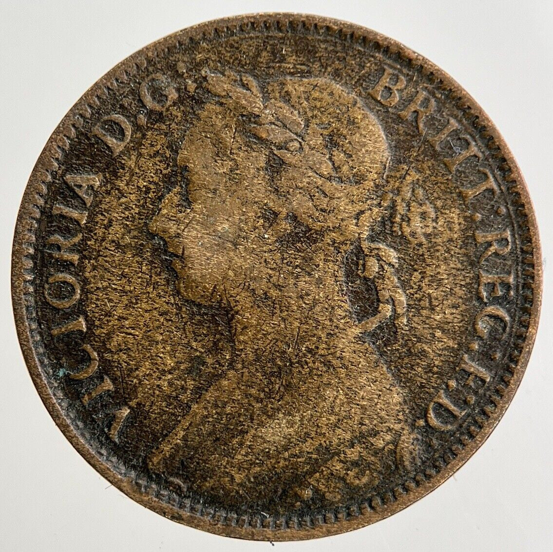 1886 Victoria Farthing Coin | Collectable Grade