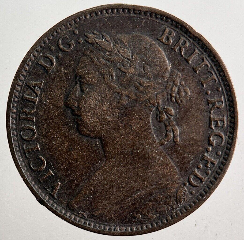 1886 Victoria Farthing Coin | Fine Collectable Grade