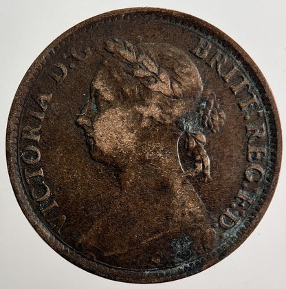 1886 Victoria Farthing Coin | Fine Collectable Grade