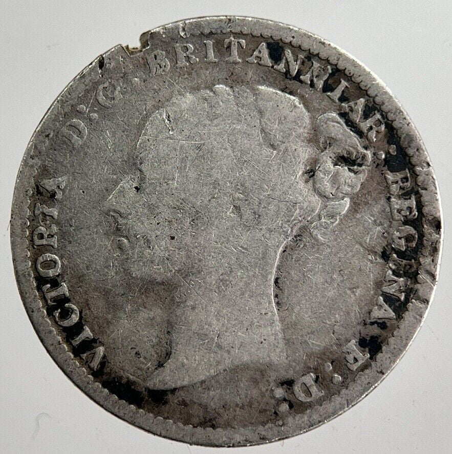 1886 Victoria Threepence Silver Coin | Collectable Grade | a8703