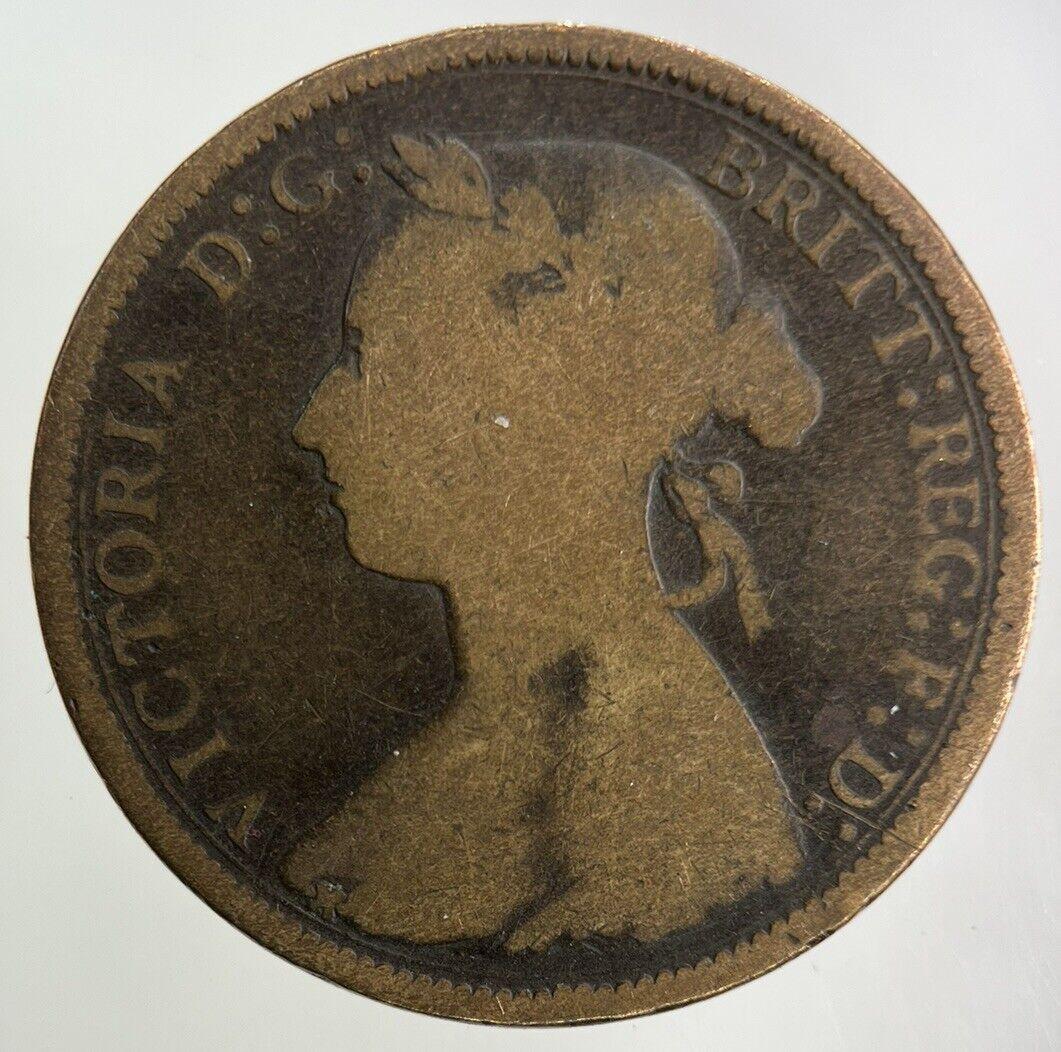 1886 Victoria Half-Penny Coin | Collectable Grade