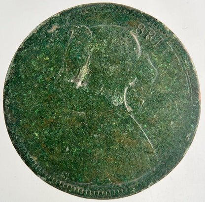 1886 Victoria Half-Penny Coin | Collectable Grade