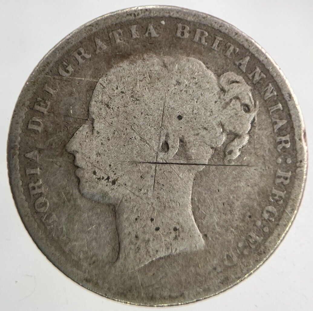 1886 Victoria Shilling Silver Coin | Collectable Grade