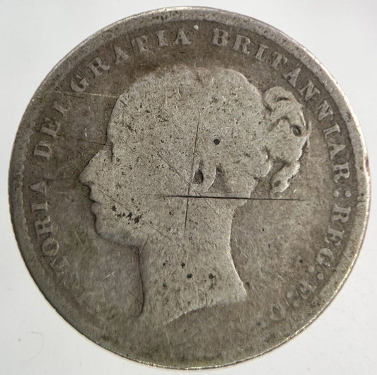 1886 Victoria Shilling Silver Coin | Collectable Grade
