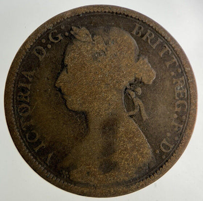 1886 Victoria Half-Penny Coin | Collectable Grade