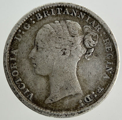 1886 Victoria Threepence Silver Coin | Collectable Grade