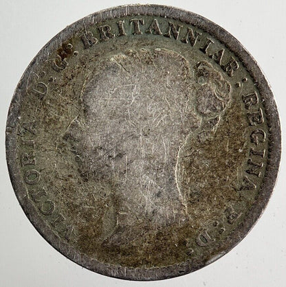 1886 Victoria Threepence Silver Coin | Collectable Grade