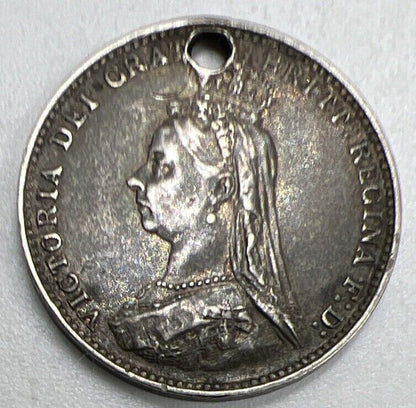 1887 Threepence | British Silver Coin | Victoria | Collectable Grade | a701
