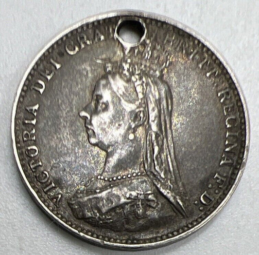 1887 Threepence | British Silver Coin | Victoria | Collectable Grade | a701