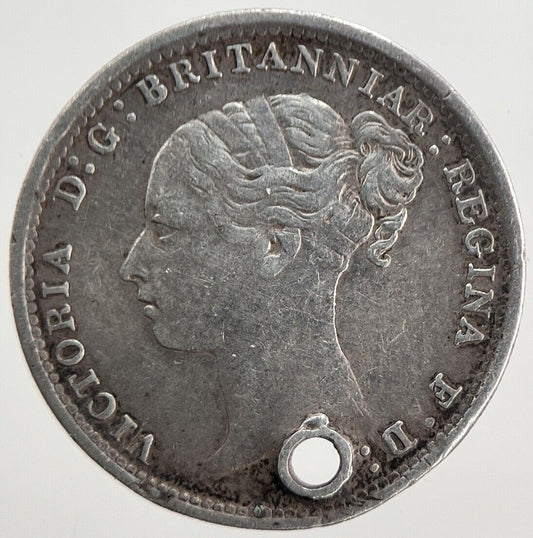 1886 Victoria Threepence Silver Coin | Very High Grade | a5521