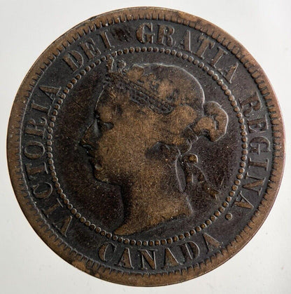 1887 Canada One Cent Coin | Fine Collectable Grade