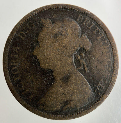 1887 Victoria Half-Penny Coin | Collectable Grade