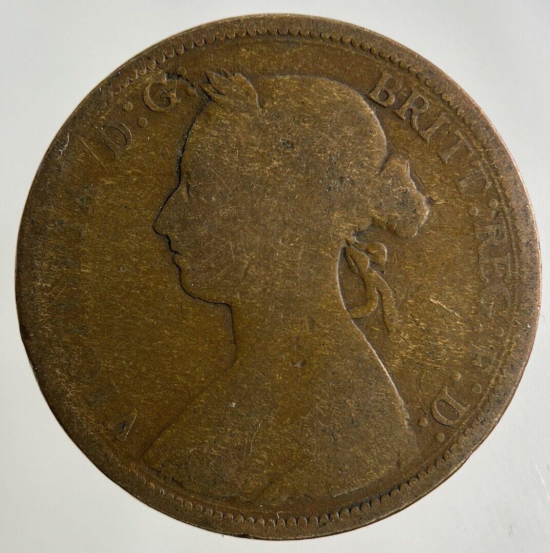1887 Victoria Half-Penny Coin | Collectable Grade