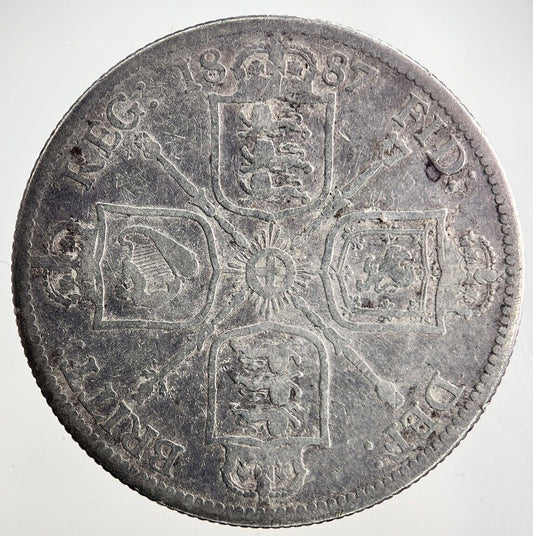 1887 Victoria Florin Silver Coin | Collectable Grade