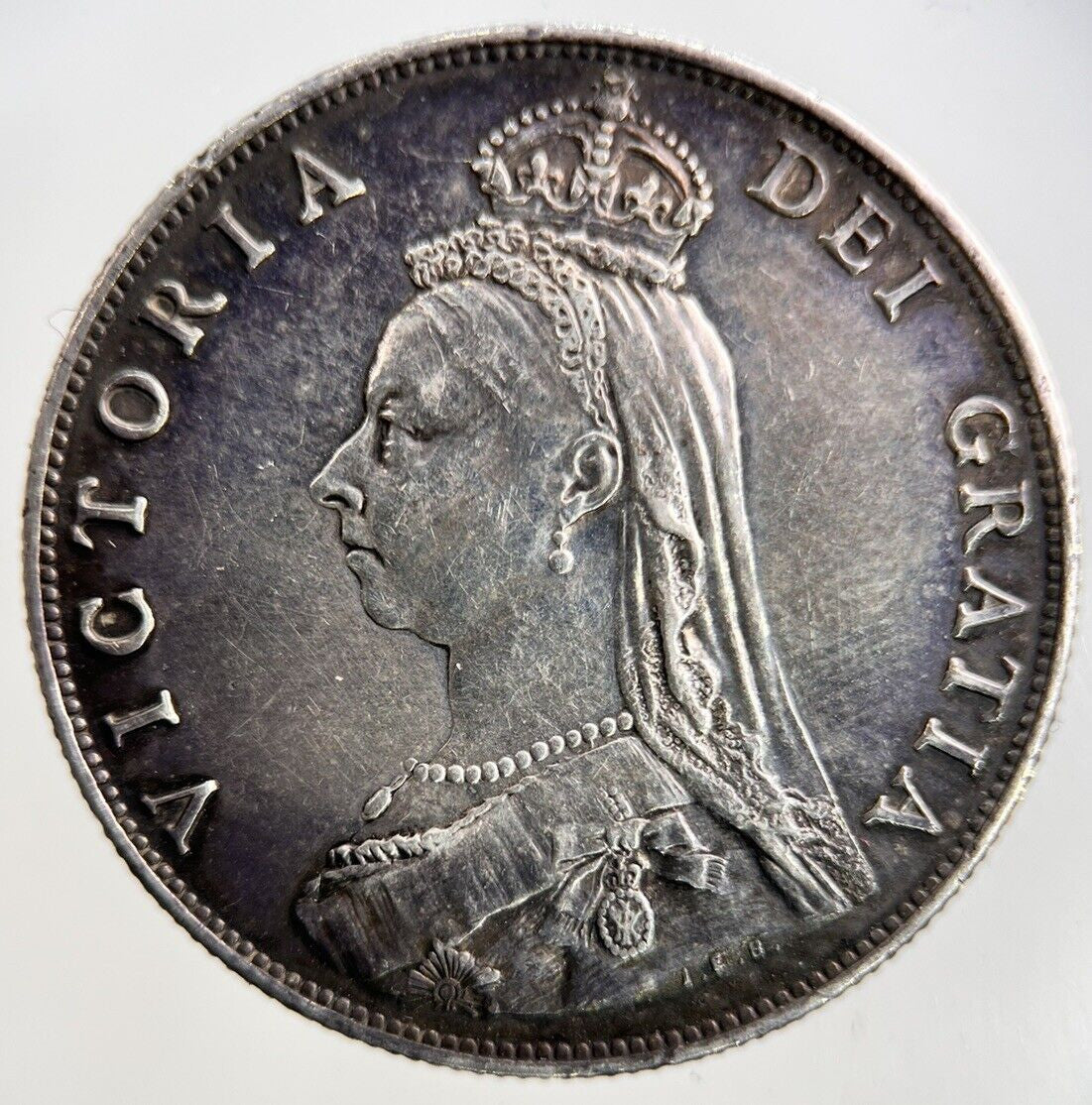 1887 Victoria Florin Silver Coin | Very High Grade