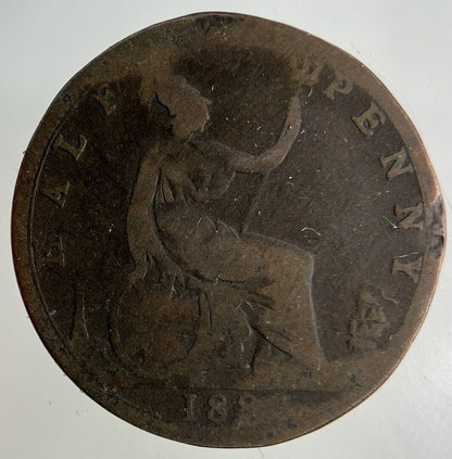 1887 Victoria Half-Penny Coin | Collectable Grade