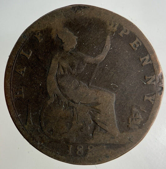 1887 Victoria Half-Penny Coin | Collectable Grade