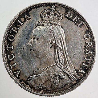 1887 Victoria Florin Silver Coin | Very High Grade