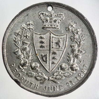 1887 Victoria Jubilee Token Medal Coin | Fine Collectable Grade