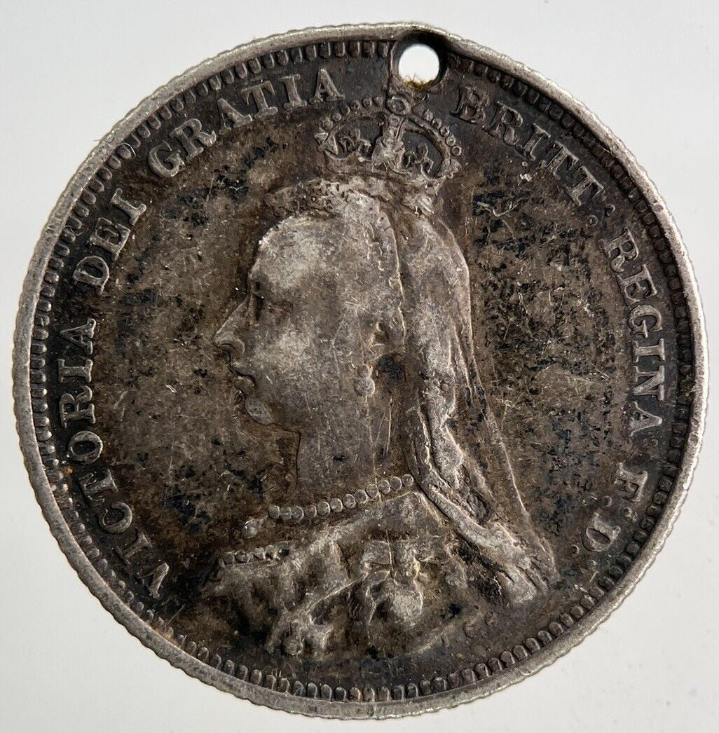 1887 Victoria Shilling Silver Coin | Collectable Grade