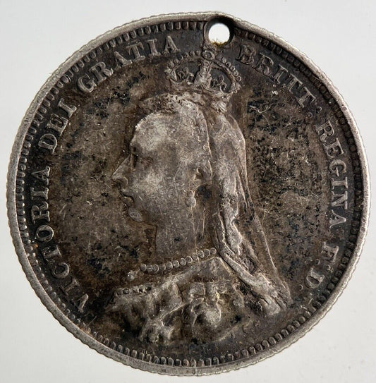 1887 Victoria Shilling Silver Coin | Collectable Grade