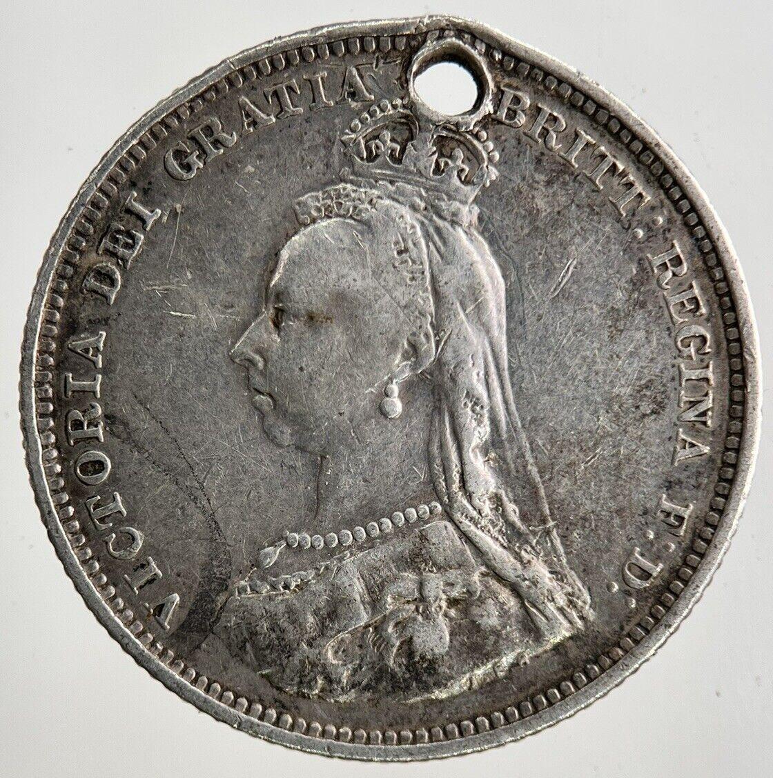 1887 Victoria Shilling Silver Coin | Collectable Grade