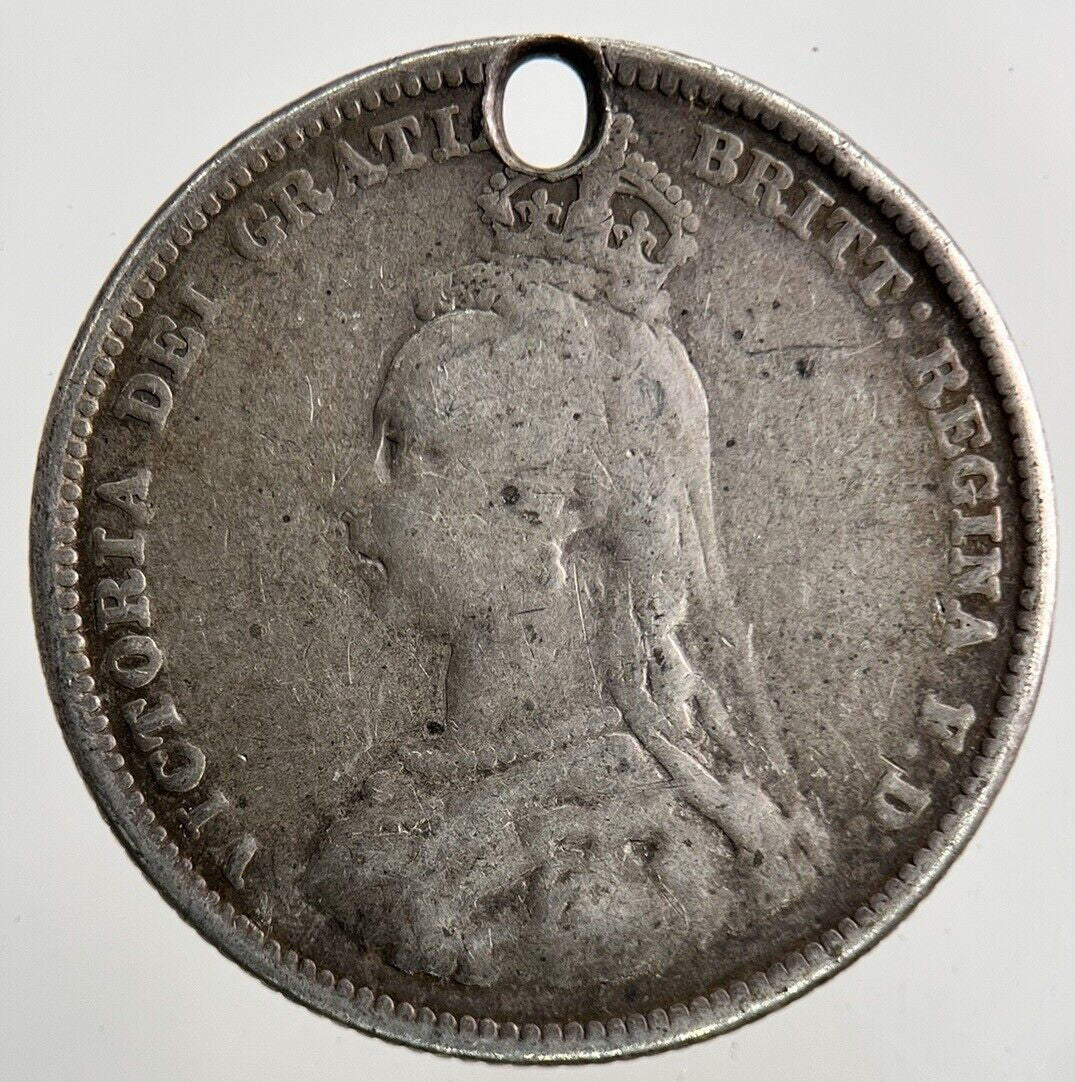 1887 Victoria Shilling Silver Coin | Collectable Grade
