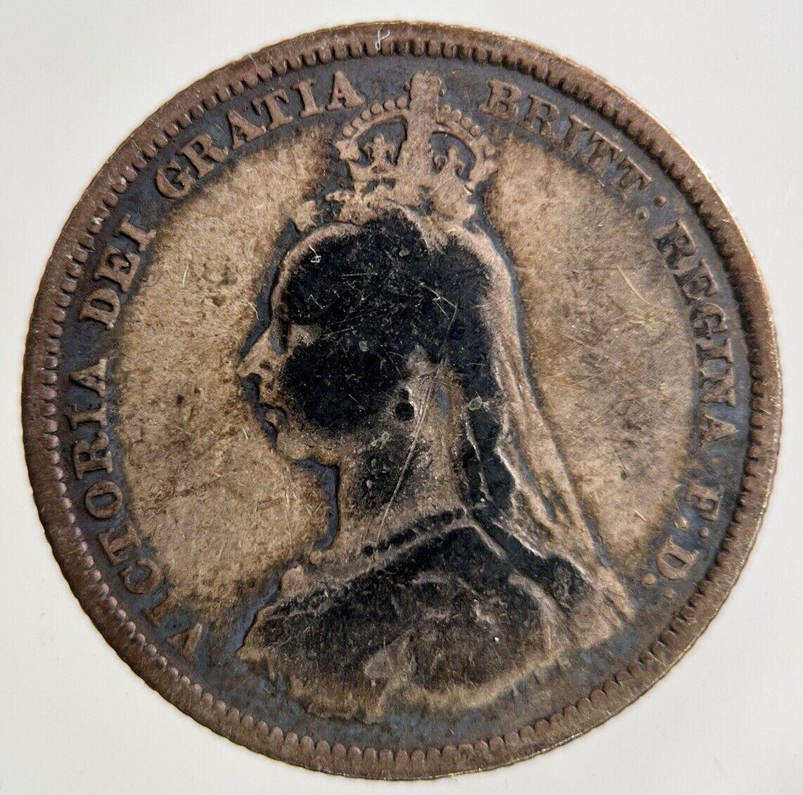1887 Victoria Shilling Silver Coin | Collectable Grade