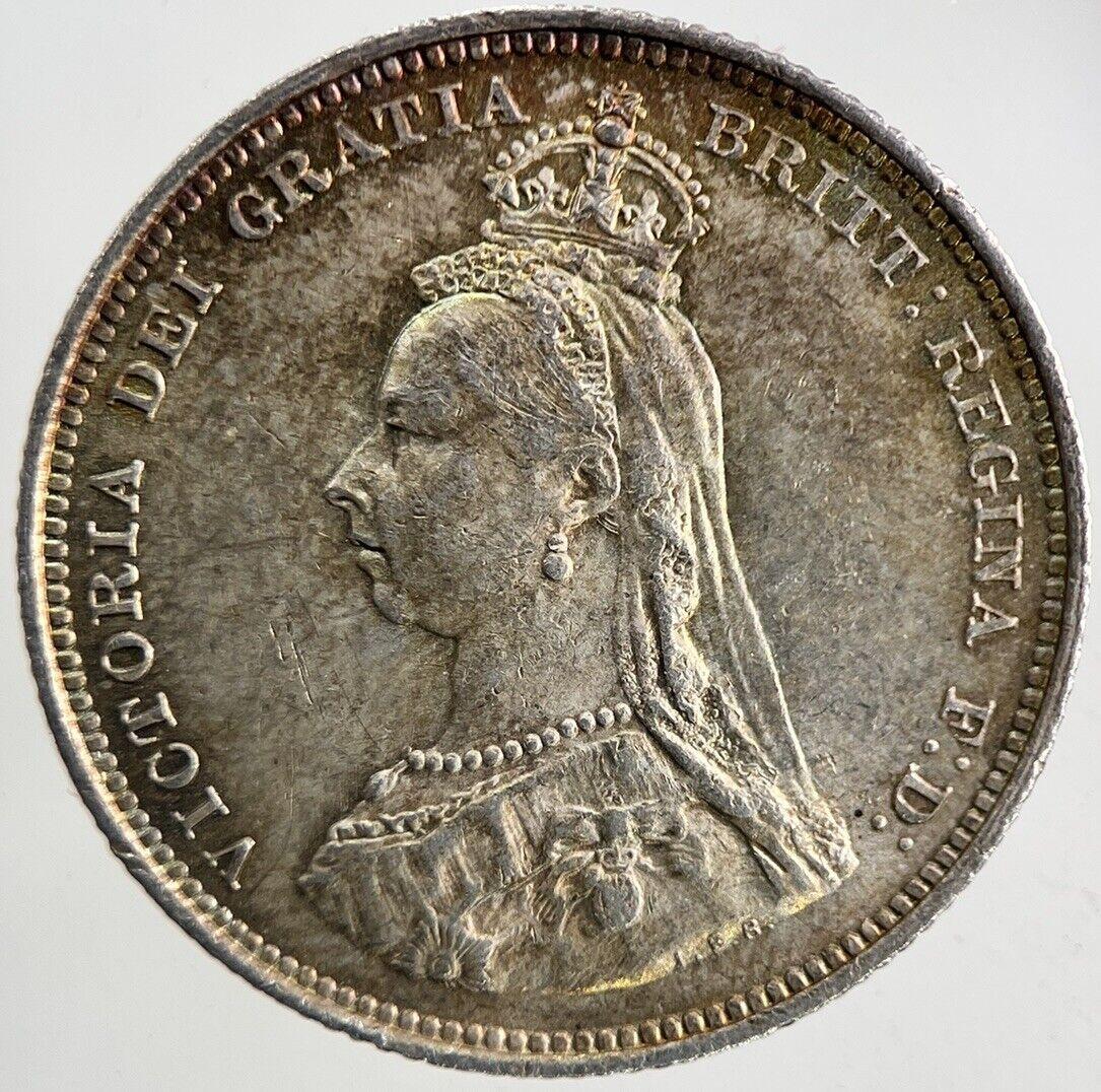 1887 Victoria One Shilling Silver Coin | Very High Grade