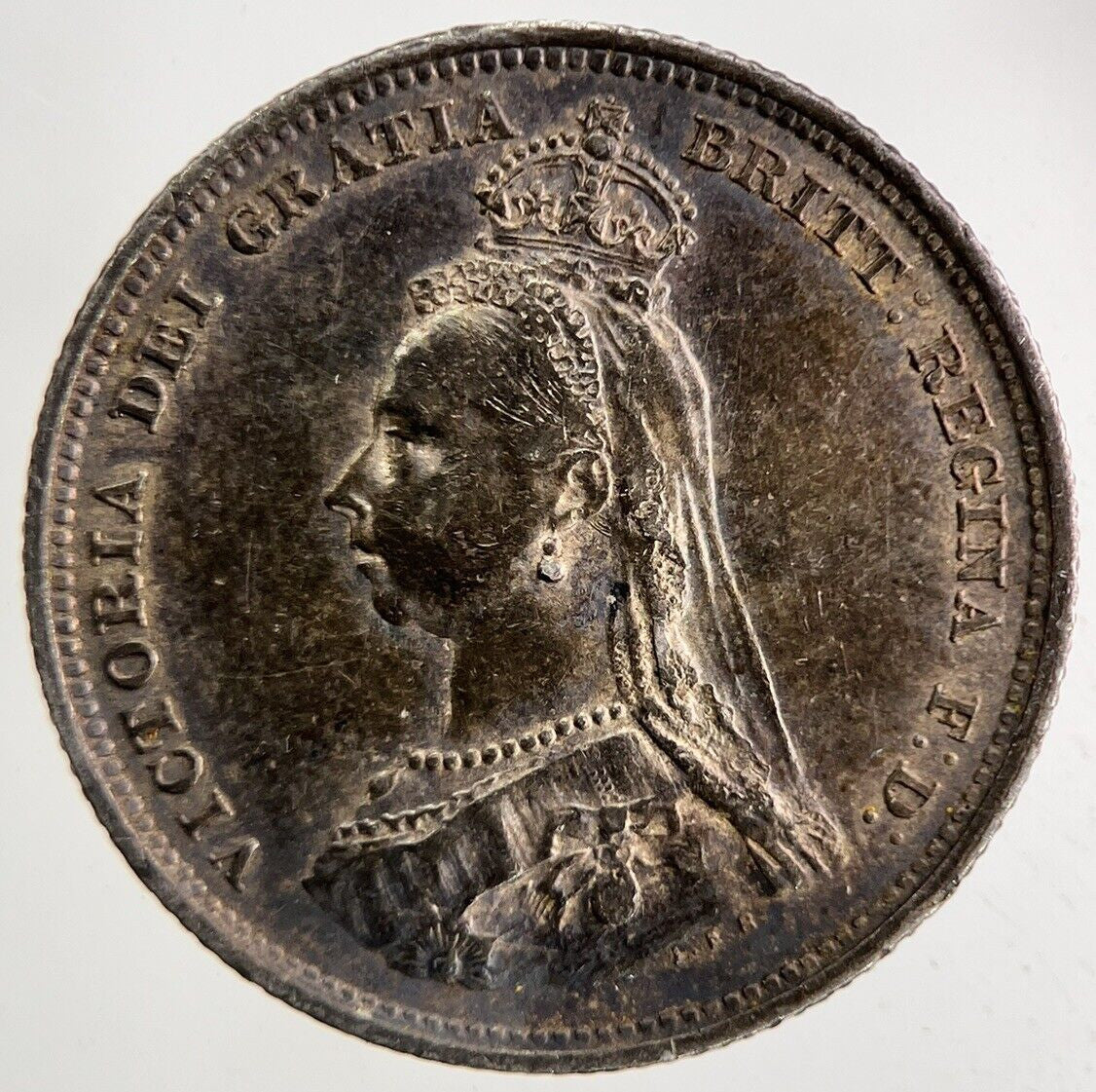 1887 Victoria One Shilling Silver Coin | Very High Grade