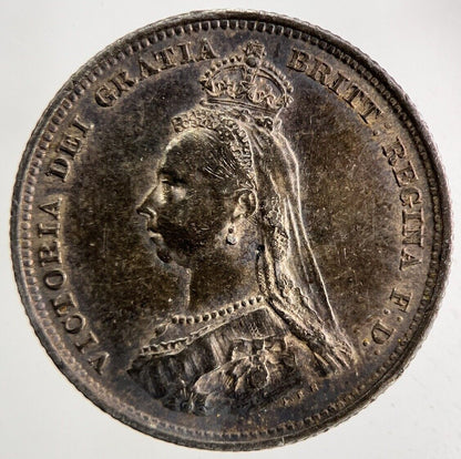 1887 Victoria One Shilling Silver Coin | Very High Grade