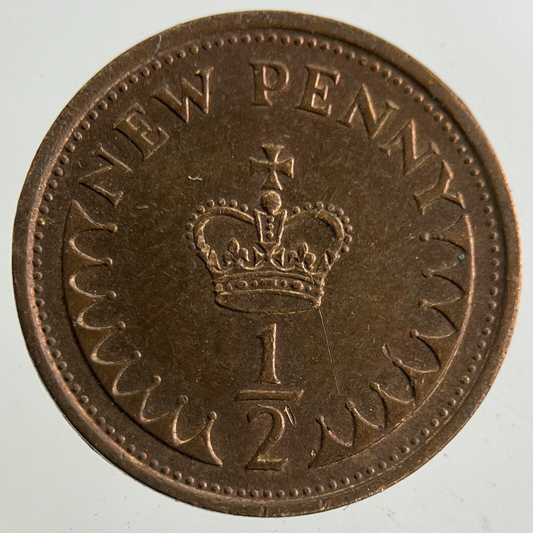 1981 Elizabeth II 2nd New 1/2 Half-Penny Coin | Fine Collectable Grade