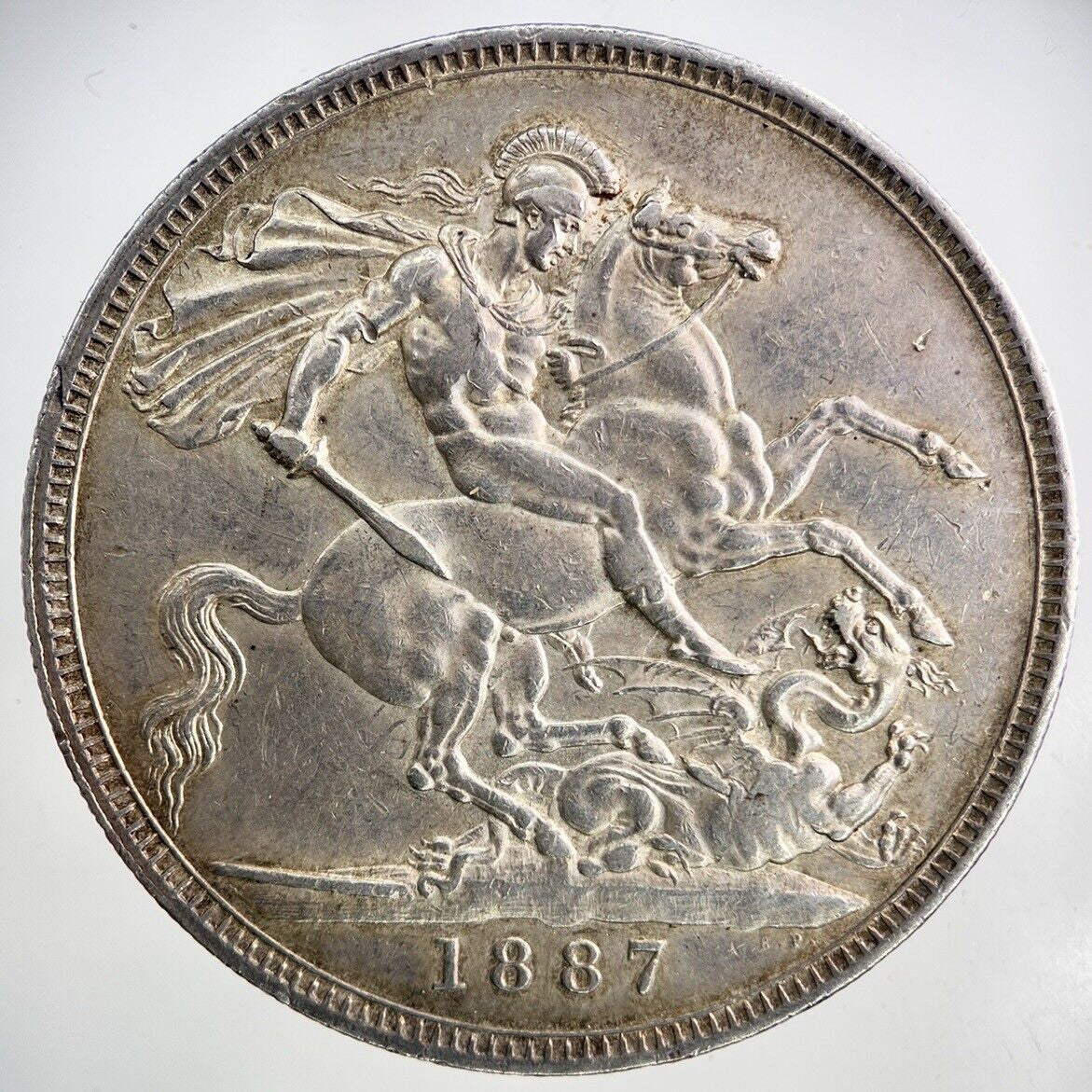1887 Victoria Silver Crown Coin | Very High Grade