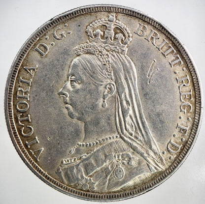 1887 Victoria Silver Crown Coin | Very High Grade