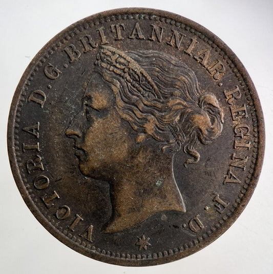 1888 Jersey One Twelfth Of A Shilling 1/12th Coin | Fine Collectable Grade