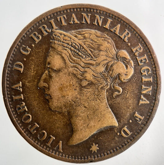 1888 Jersey One Twelfth Of A Shilling 1/12th Coin | Fine Collectable Grade