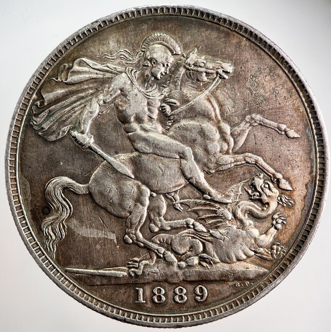 1889 Victoria Crown Silver Coin | Very High Grade