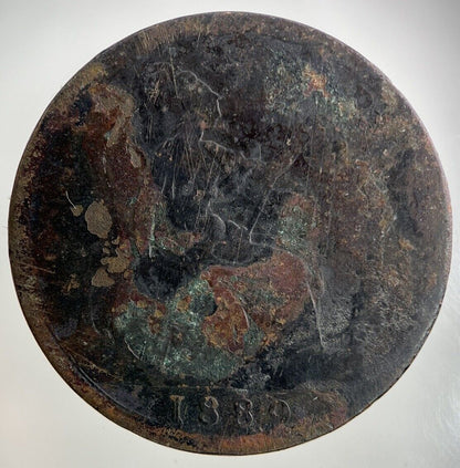 1889 Victoria One Penny Coin | Collectable Grade