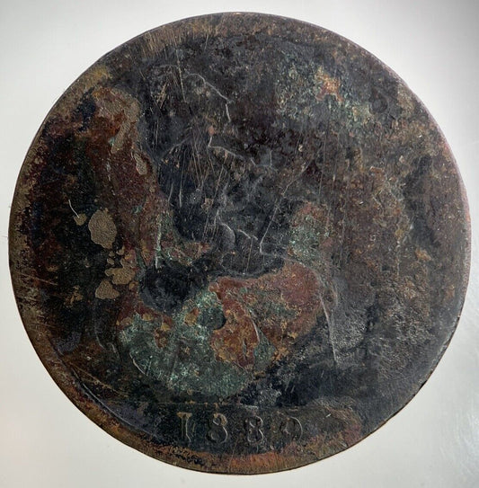 1889 Victoria One Penny Coin | Collectable Grade